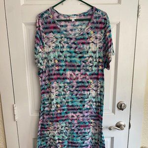 Lularoe High Low Dress with front pocket